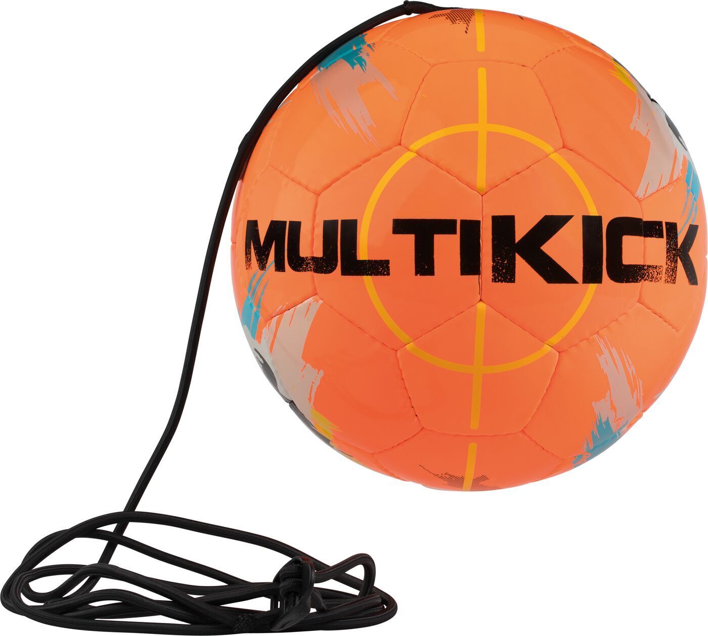 Derbystar FB-MULTIKICK PRO Spezialball - orange/gelb - 5