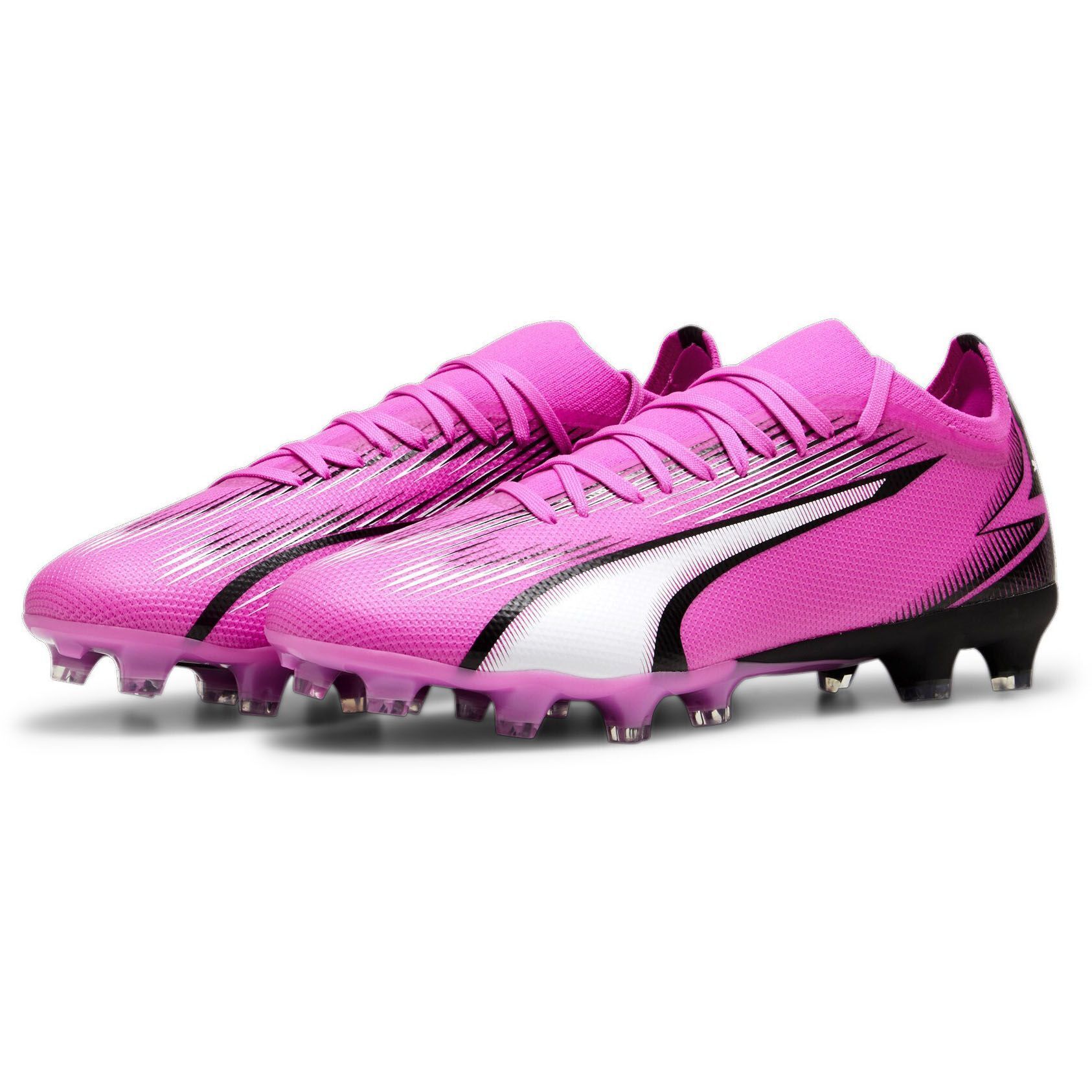 Puma Ultra Match FG/AG Fussballschuhe poison pink-puma white-black 44