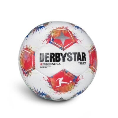 Derbystar Bundesliga Brillant APS v 25 Spielball weiss/rot/blau 5
