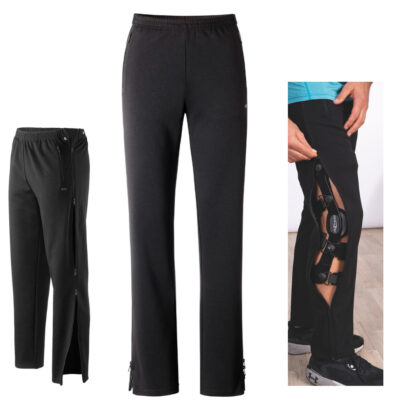 LPO - Damen Reha Hose mit durchgehendem RV kurze Beinlänge