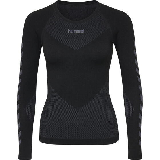 HUMMEL FIRST SEAMLESS JERSEY L/S WOMAN BLACK M-L