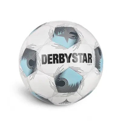 10er Ballpaket Derbystar FB-CLUB TT v26 Trainingsball weiss/grau/blau 5