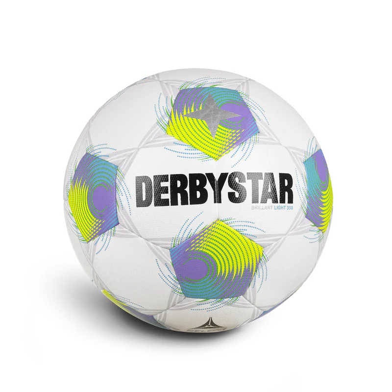 Derbystar FB-BRILLANT S-LIGHT 290 v26 Jugend Trainingsball weiß/grün/lila 3