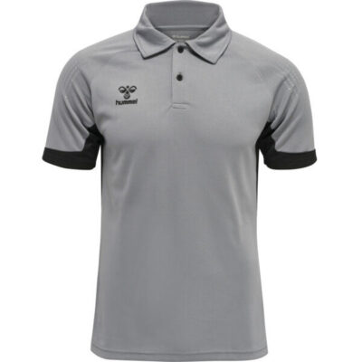 Hummel hmlLEAD FUNCTIONAL POLO - GREY MELANGE - XL