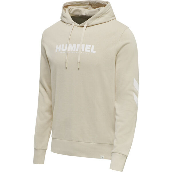 Hummel hmlLEGACY LOGO HOODIE PUMICE STONE S