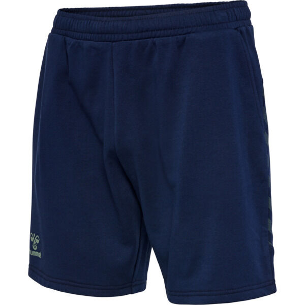 Hummel hmlSTALTIC COTTON SHORTS Blau M