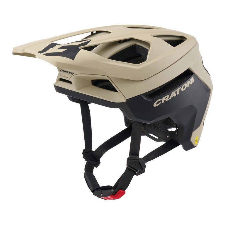 Cratoni sand matt Fahrradhelm Cratoni MadFlex MIPS RECCO
