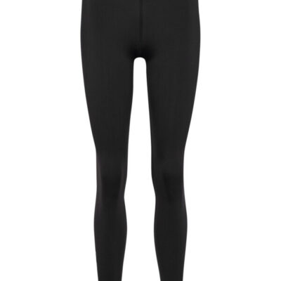 Hummel hmlTE FUNDAMENTAL MID WAIST TIGHTS - BLACK/WHITE - S