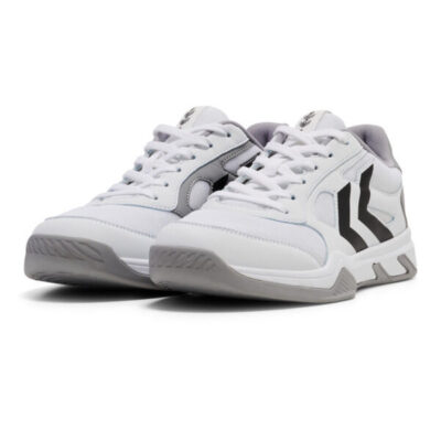 Hummel TEIWAZ IV Handballschuhe WHITE/GREY 9