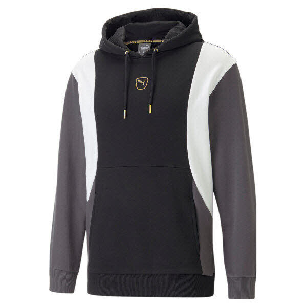 Puma King Top Hoody schwarz/grau M