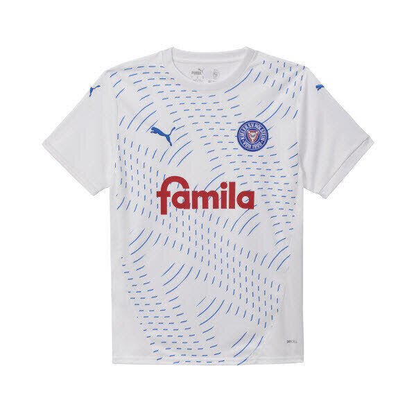 Puma Holstein Kiel Auswärtstrikot Saison 2024/2025 Kinder puma white-ignite blue XXL