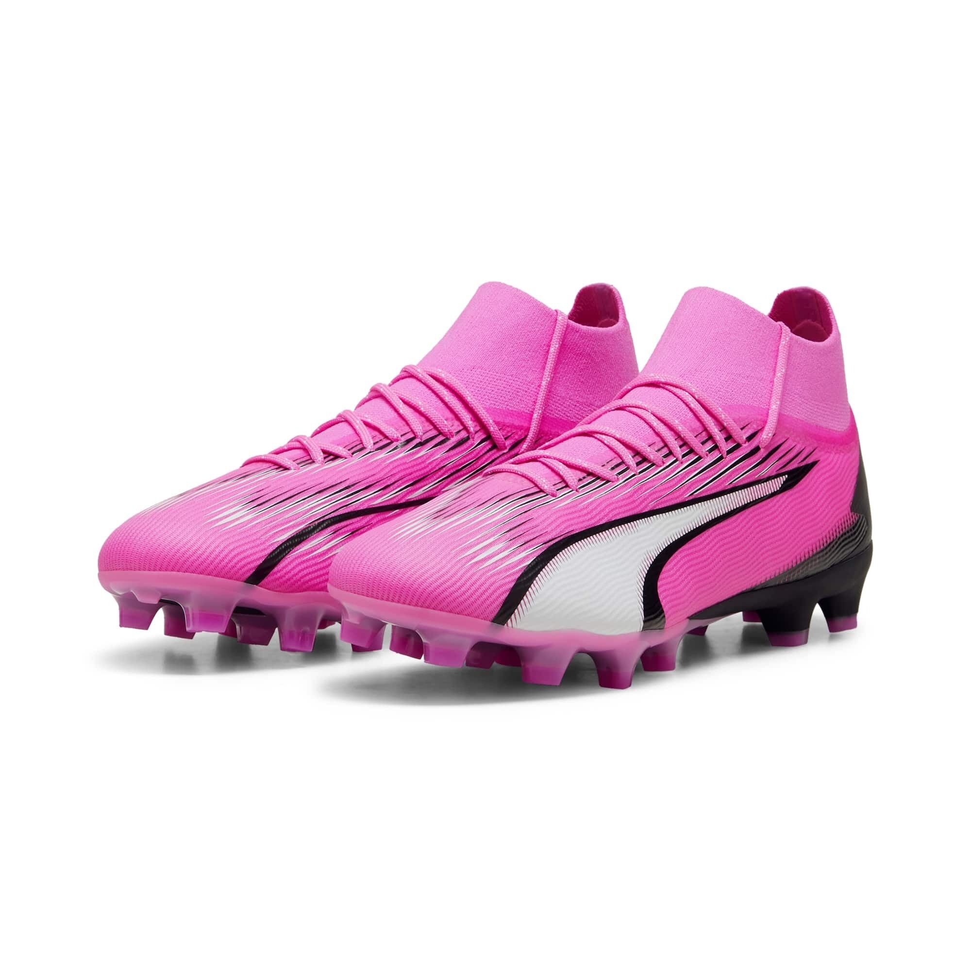 Puma Ultra Pro FG/AG Fussballschuhe poison pink-puma white-black 46