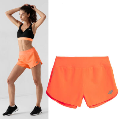 4F - Damen Trainingsshort, Sportshort, Laufshort