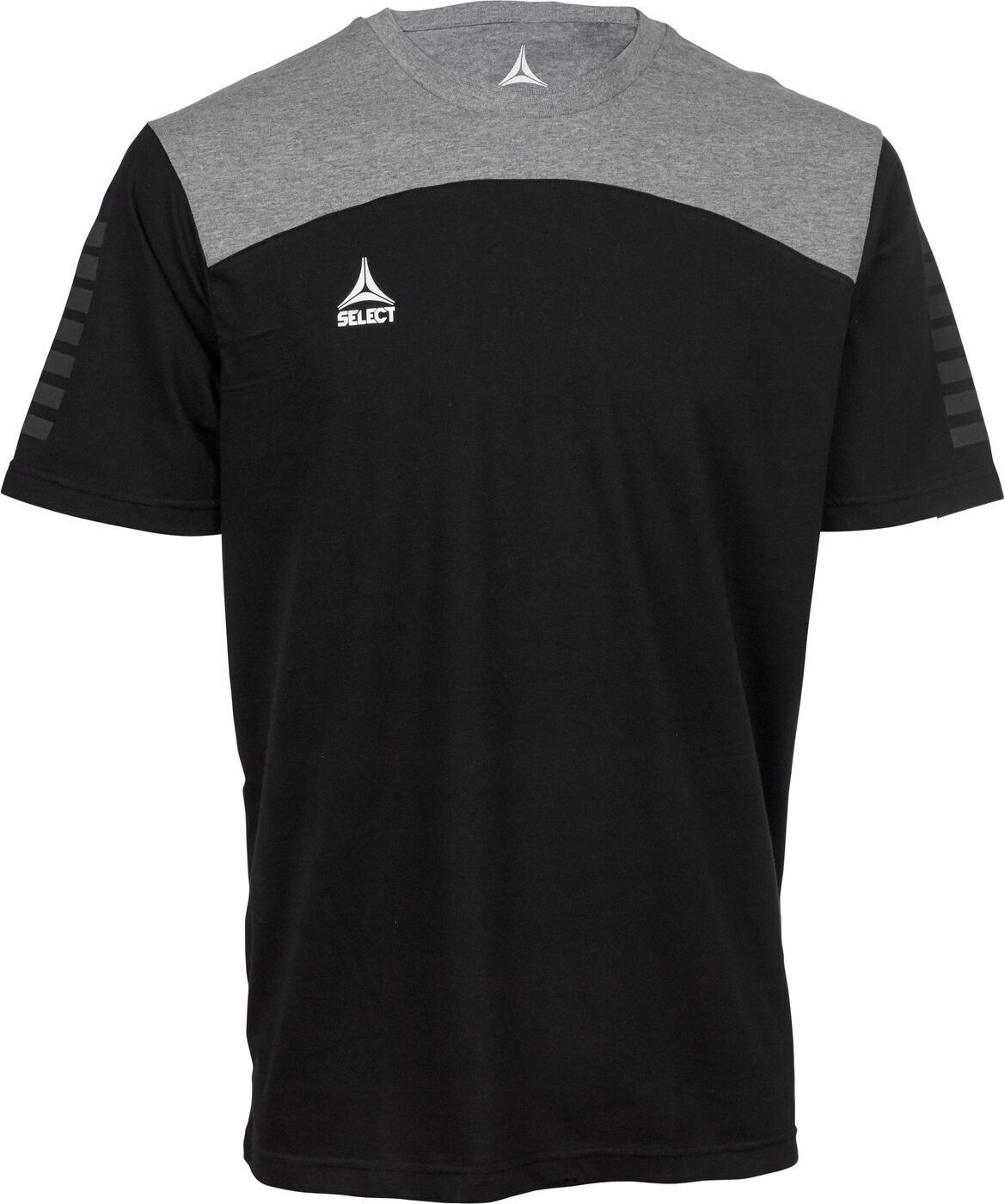 Select T-Shirt Oxford v22 schwarz grau L