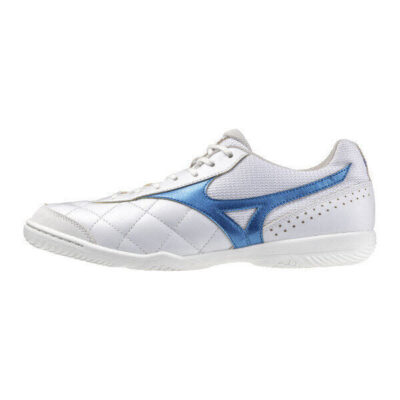 Mizuno Corporation Morelia Sala Club IN Hallenschuhe weiß/blau 46