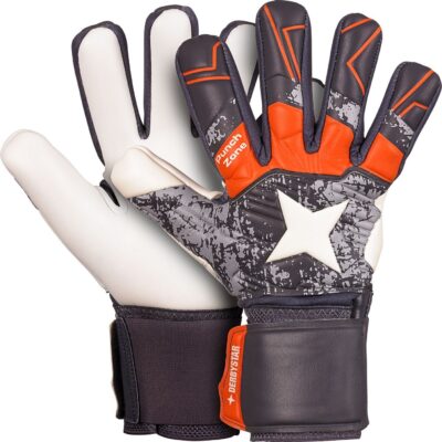 Derbystar Goalie v22 grau orange 12