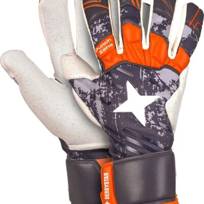 Derbystar APS Pro Grip v22 Torwarthandschuhe grau orange 10
