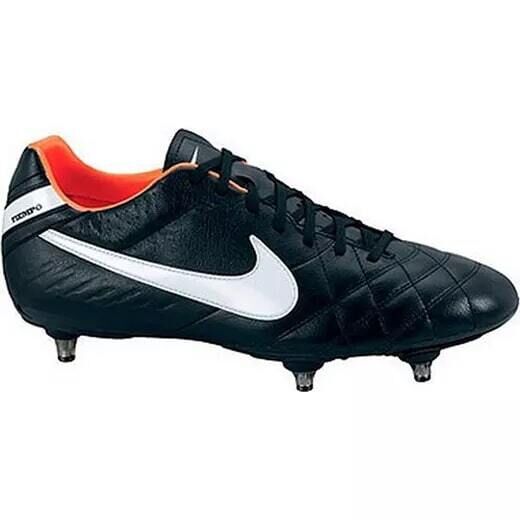 Nike Tiempo Mystic IV SG Fussballschuhe schwarz/weiß/orange 41