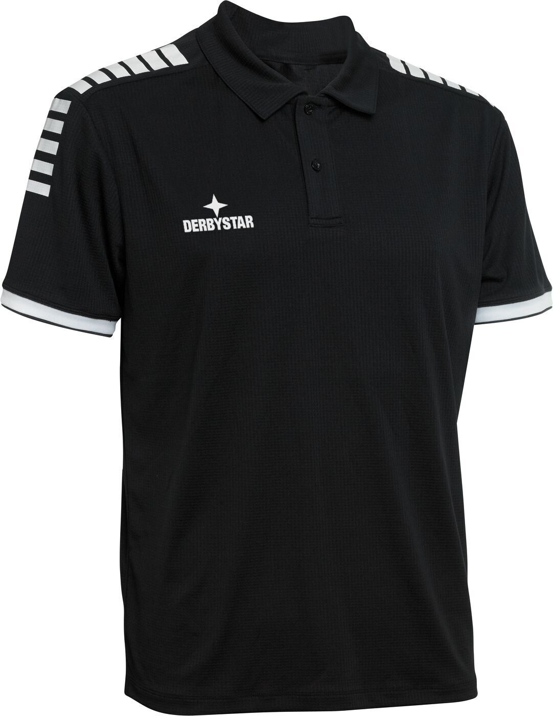 Derbystar Primo Polo-Shirt schwarz weiss 116/128