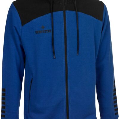 Derbystar Kapuzen-Sweatjacke Ultimo v23 blau schwarz 140