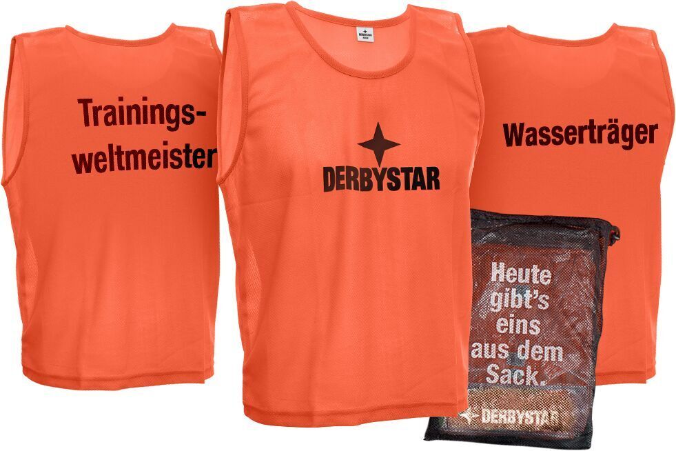 Derbystar Markierungshemdchen 10er-Set, orange, Junior