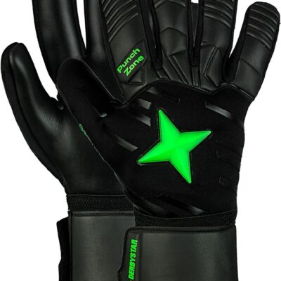 Derbystar Optimus v23 Torwarthandschuhe schwarz grün 8,5