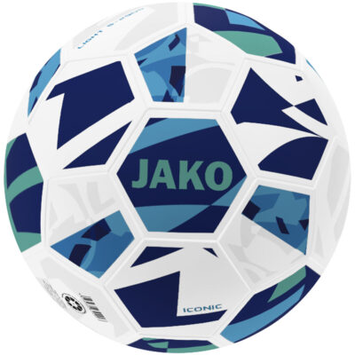 JAKO Lightball Iconic weiß/navy/mint, 290g 5