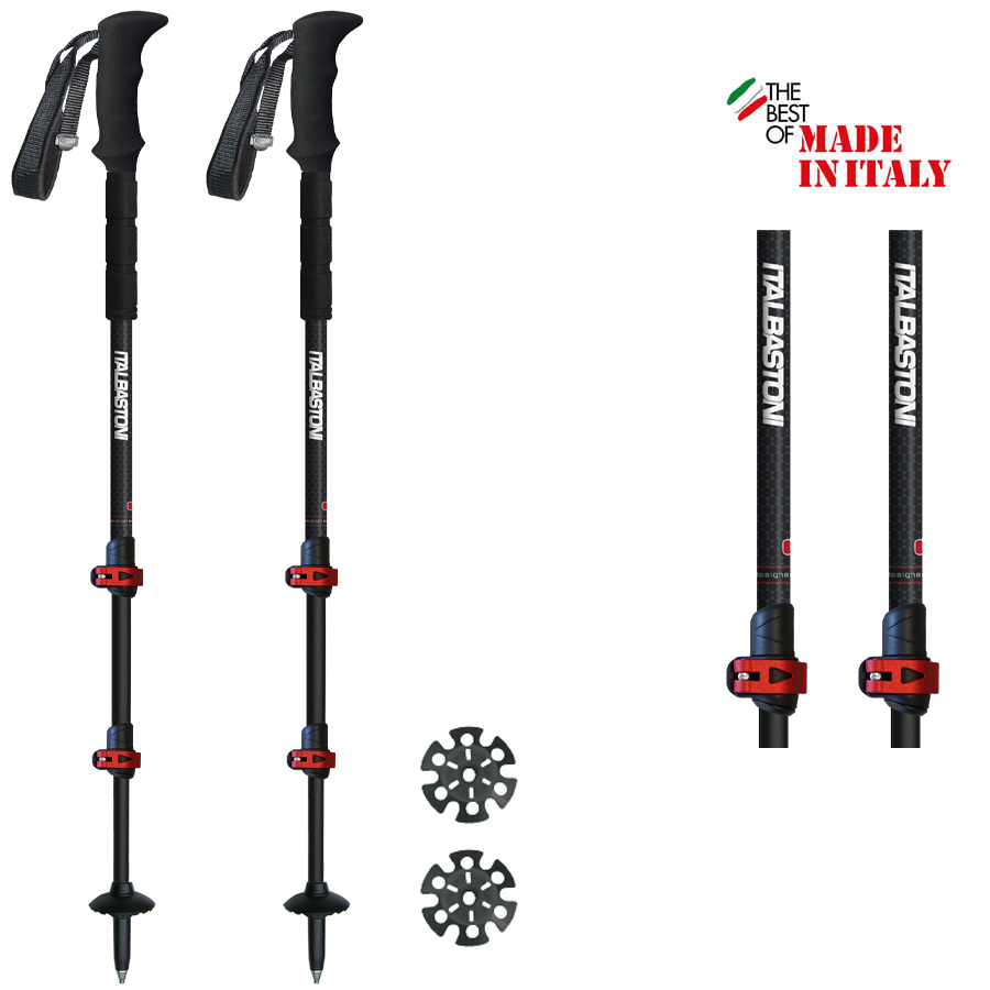Italbastoni - ALPINIST QLS Carbon Wanderstöcke - 1 Paar