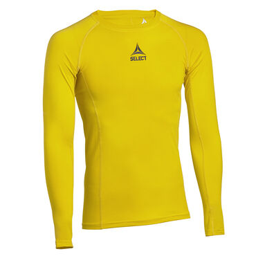 SELECT PC-FUNKTIONSSHIRT LANG gelb XXL