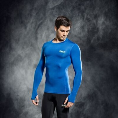 SELECT KOMPRESSIONSSHIRT L/S 6902 blau S