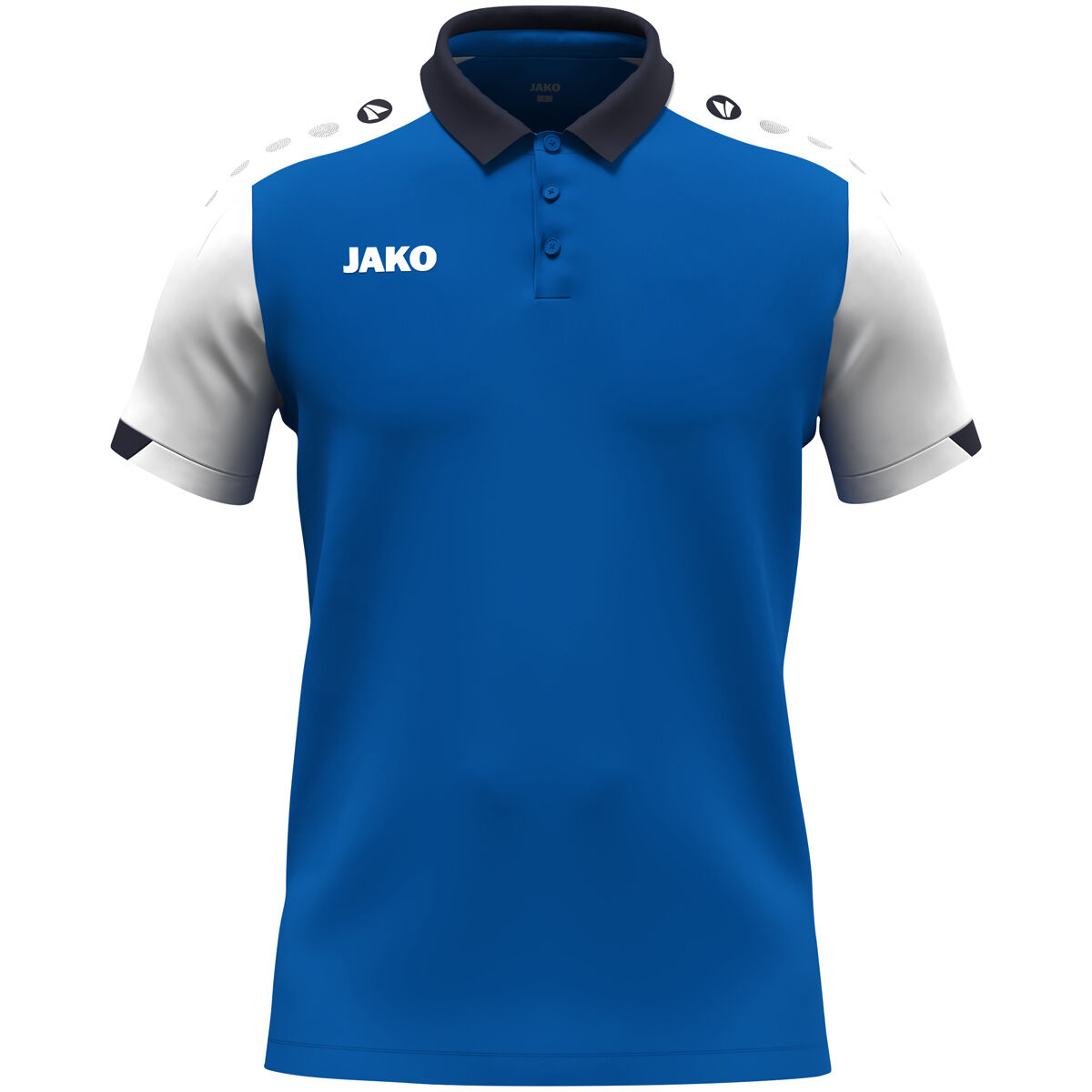 JAKO Polo Dynamic royal/weiß/marine S