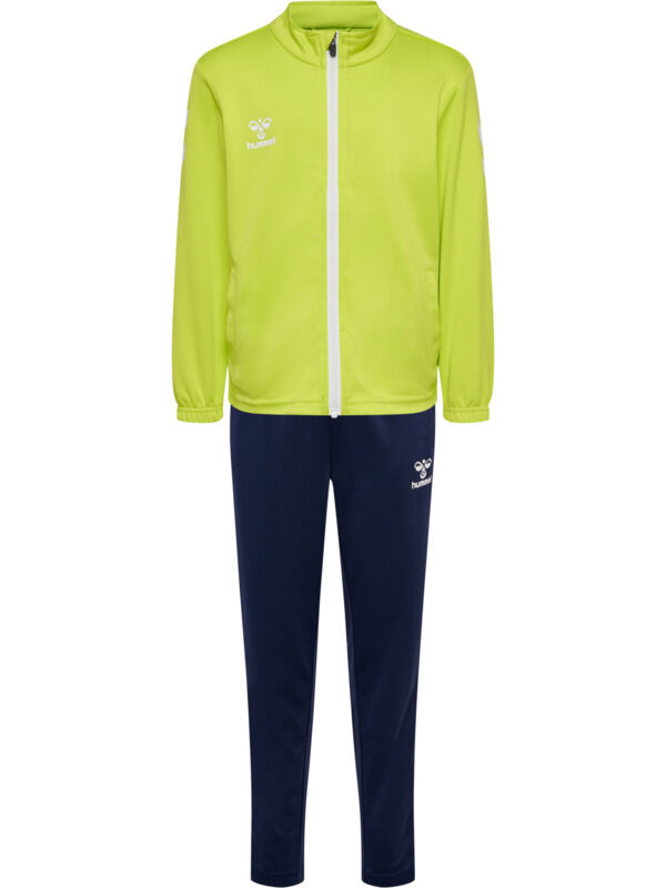 HUMMEL hmlLOGO SUIT KIDS - LIME PUNCH/MARINE - 140