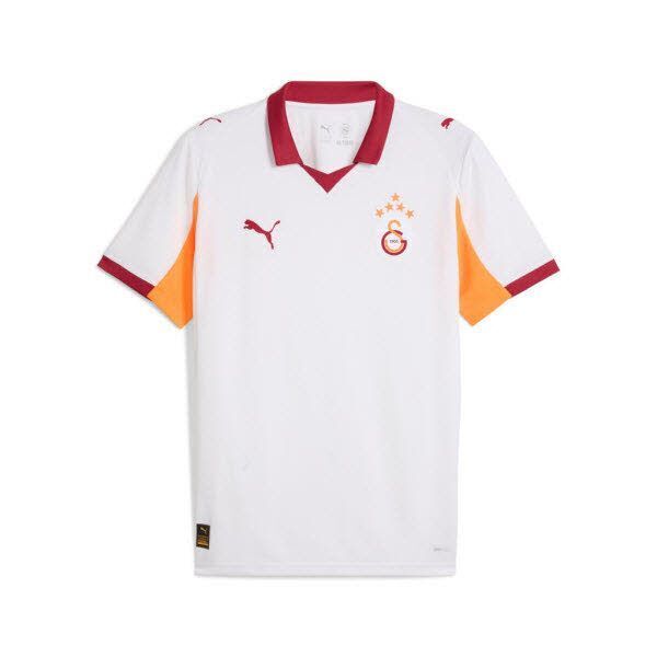 Puma Galatasaray Auswärtstrikot Saison 2025/2026 ohne Sponsor Herren weiß/orange M