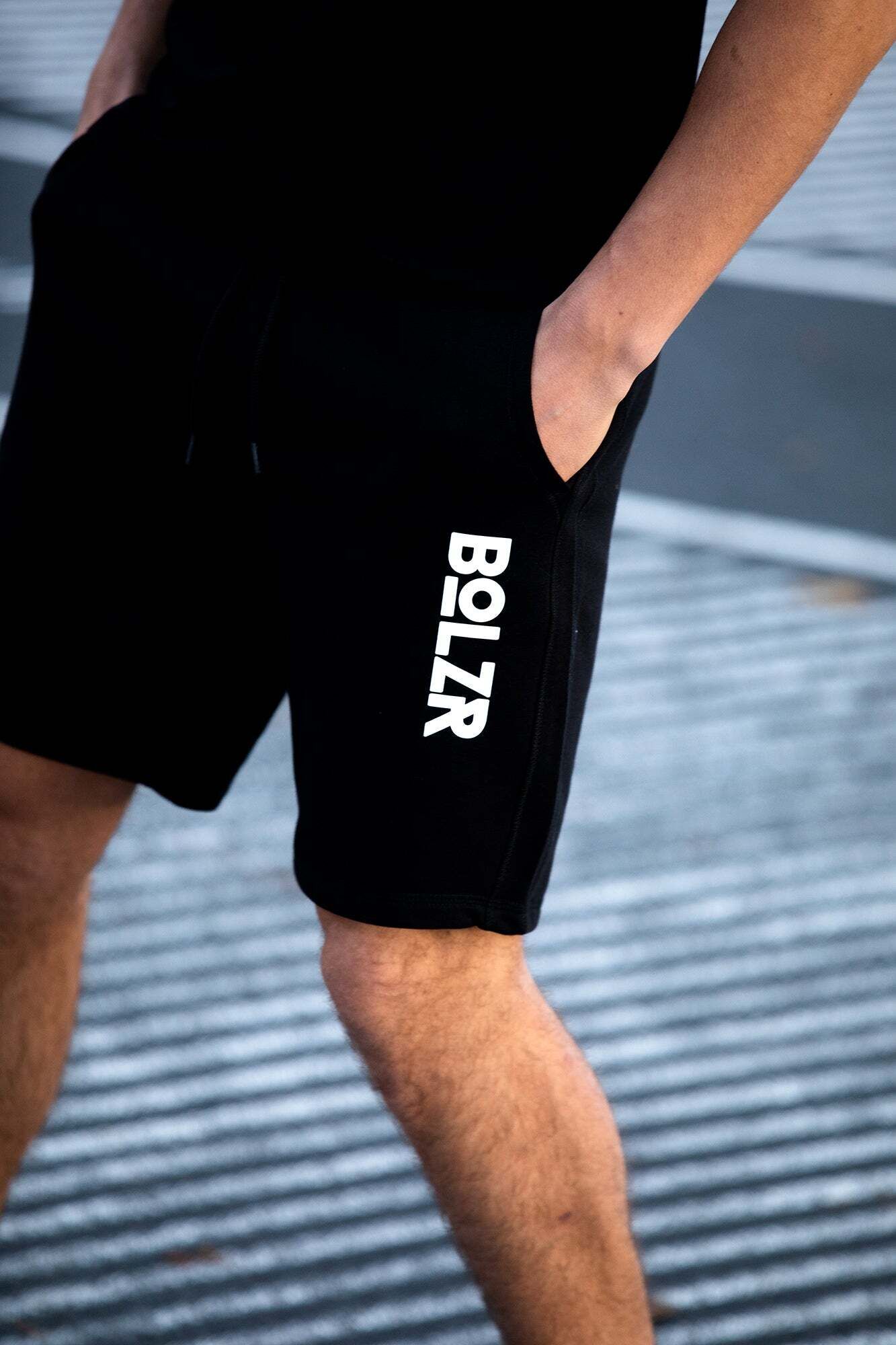 BOLZR Joggingshorts Schwarz S