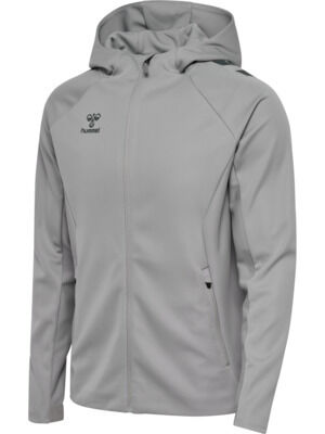 HUMMEL hmlCIMA 2.0 ZIP HOODIE - ALLOY - S