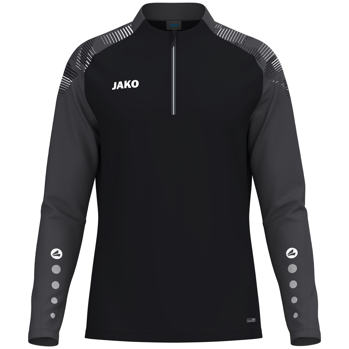 JAKO Ziptop Sonic Schwarz/Anthrazit L