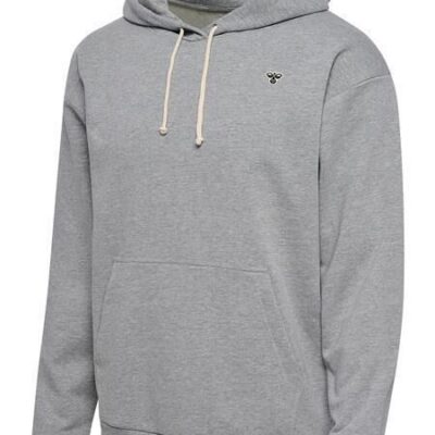 Hummel hmlLOOSE HOODIE BEE - GREY MELANGE - M