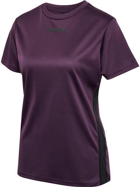 HUMMEL hmlMULTI PL JERSEY WOMAN - PLUM PERFECT - L