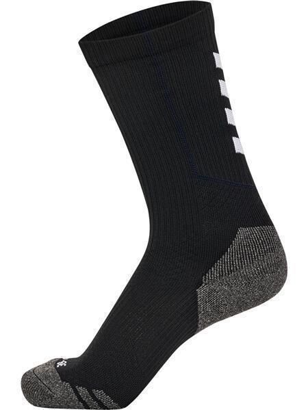 HUMMEL hmlPRO TRAINING SOCKS LOW - BLACK/WHITE - 35/38