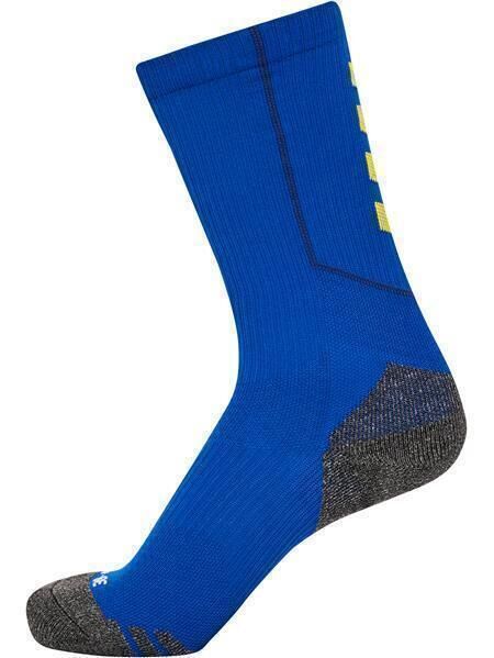 HUMMEL hmlPRO TRAINING SOCKS LOW - TRUE BLUE/BLAZING YELLOW - 47/50