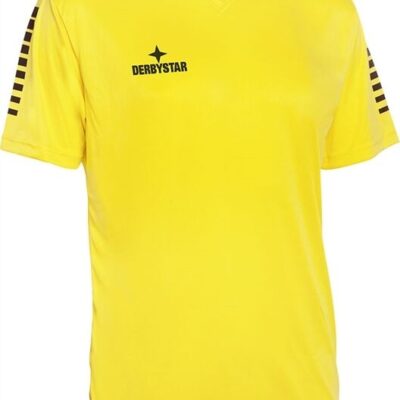 Derbystar Contra Trikot gelb schwarz XL