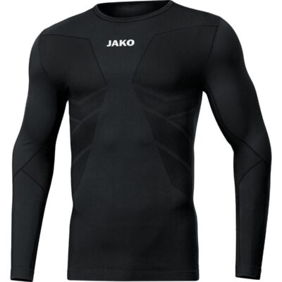 JAKO Longsleeve Comfort 2.0 XXS Schwarz