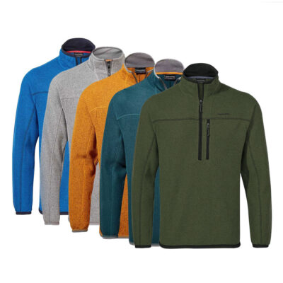 Craghoppers - Microfleece Pulli in Strickoptik - Sweatshirt - Torney - Herren