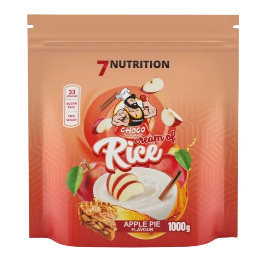 7Nutrition Cream of Rice - 1000g Apple Pie