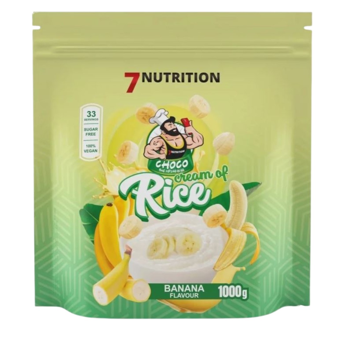 7Nutrition Cream of Rice – 1000g Banana