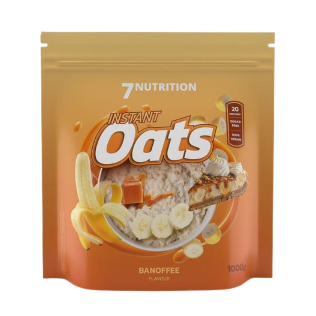 7Nutrition Instant Oats - 1000g Banoffee