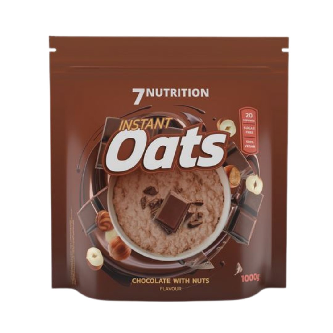 7Nutrition Instant Oats - 1000g Chocolate with Nuts
