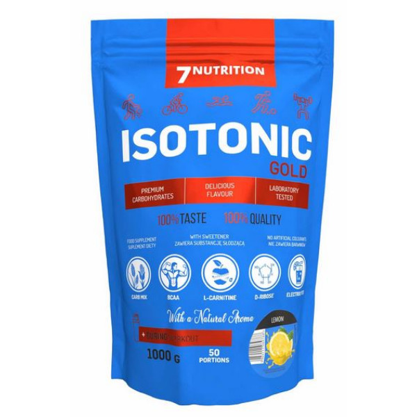 7Nutrition Isotonic Gold, 1000g Lemon