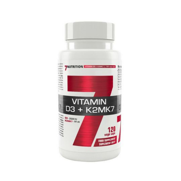 7Nutrition Vitamin K2 MK7, 120 Kaps.