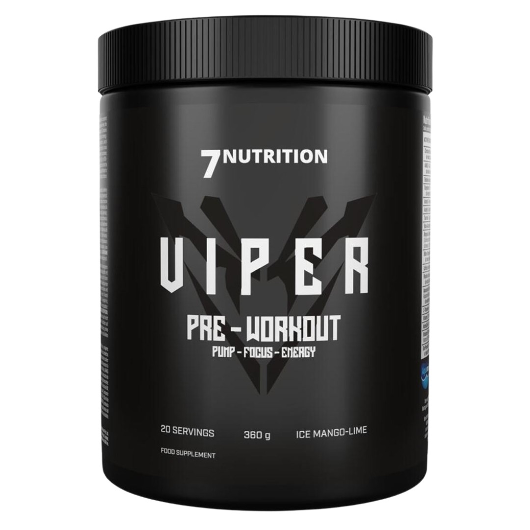 7Nutrition Viper Pre Workout - 360g Ice Mango Lime